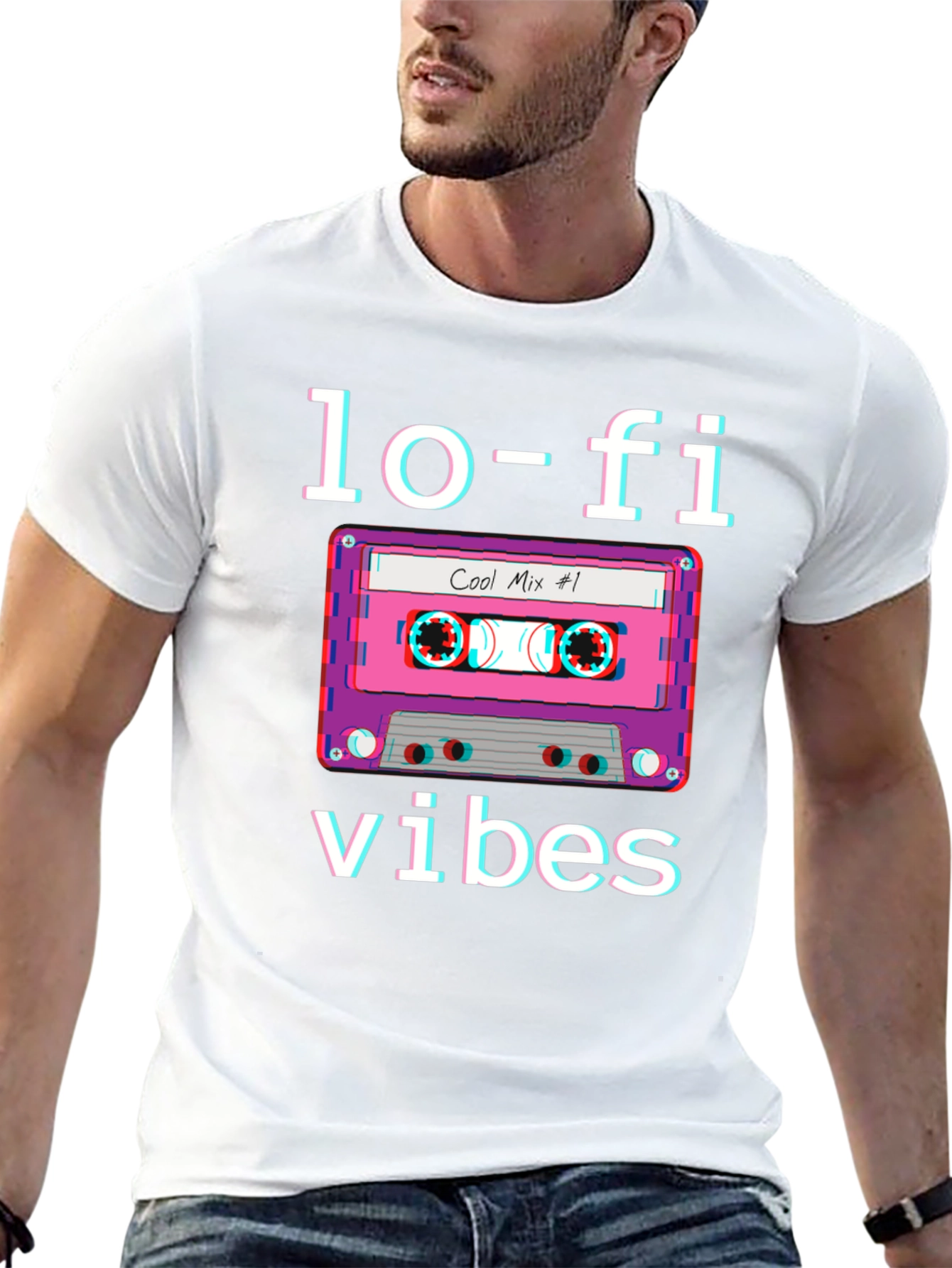 Lo-Fi Vibes Cassette Tape Graphic T-Shirt