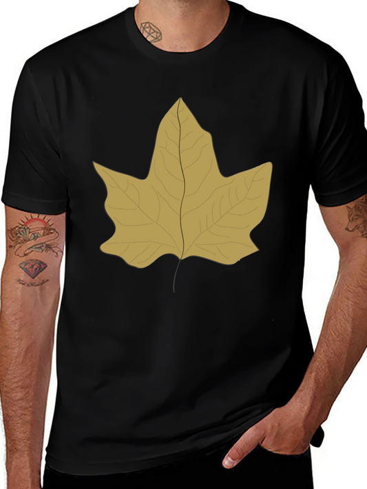 Leaf Graphic Tee - Nature Inspired T-Shirt