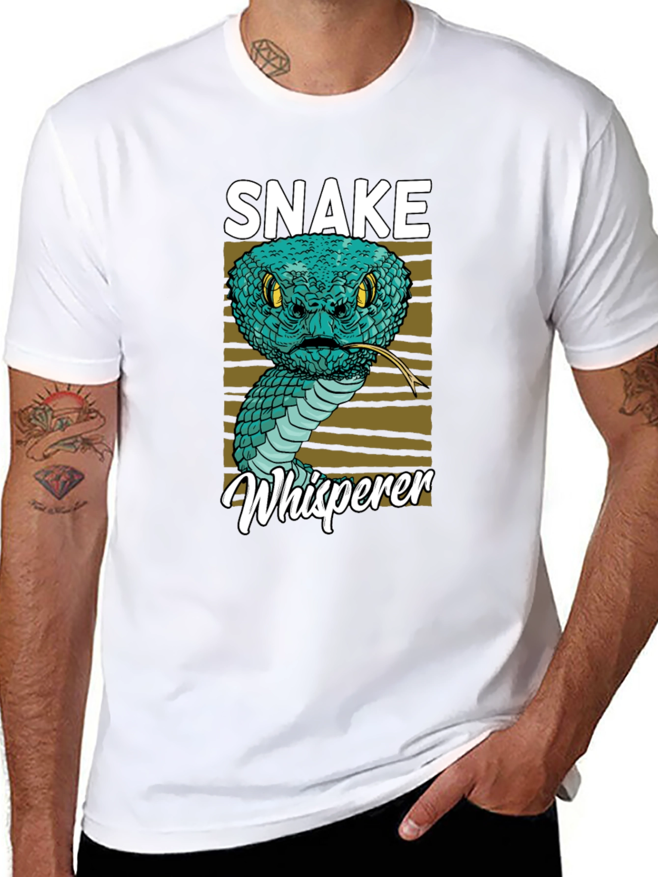 Snake Whisperer Graphic T-Shirt