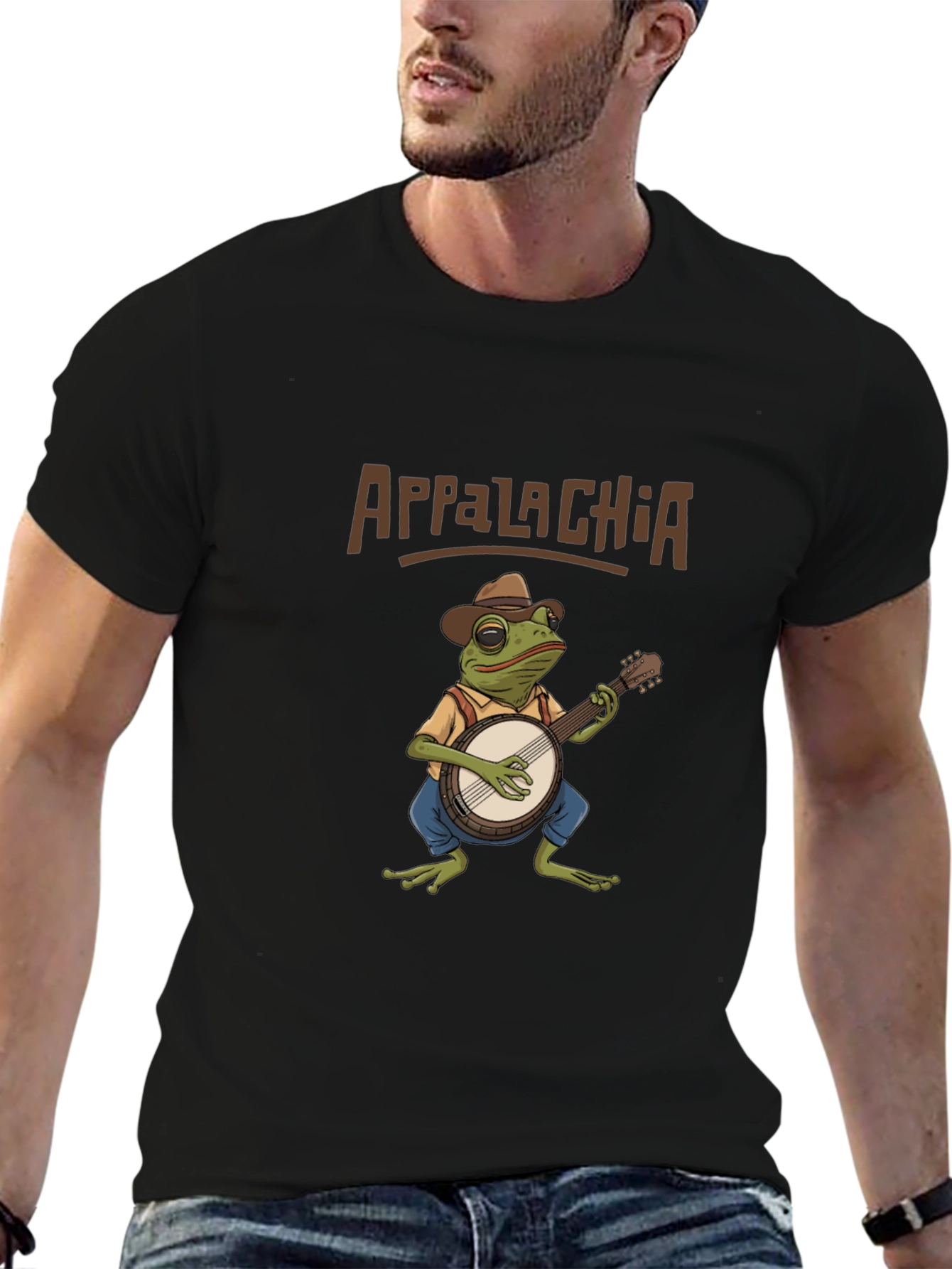 Appalachia Frog Banjo T-Shirt
