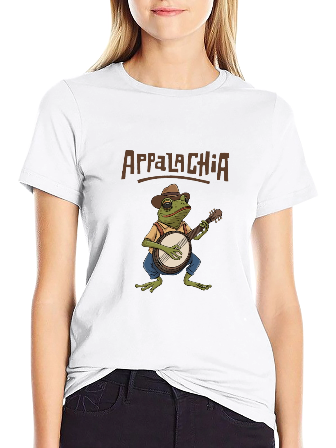 Appalachia Frog Banjo T-Shirt