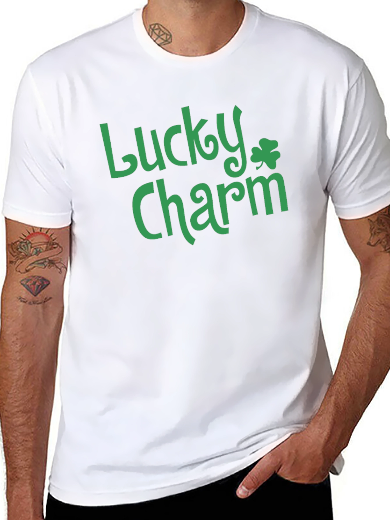 Lucky Charm St. Patricks Day Graphic Tee