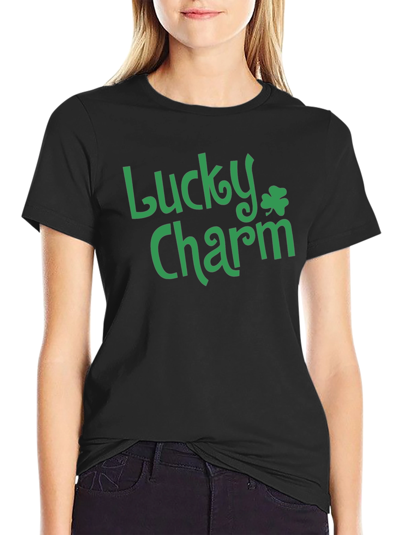 Lucky Charm St. Patricks Day Graphic Tee
