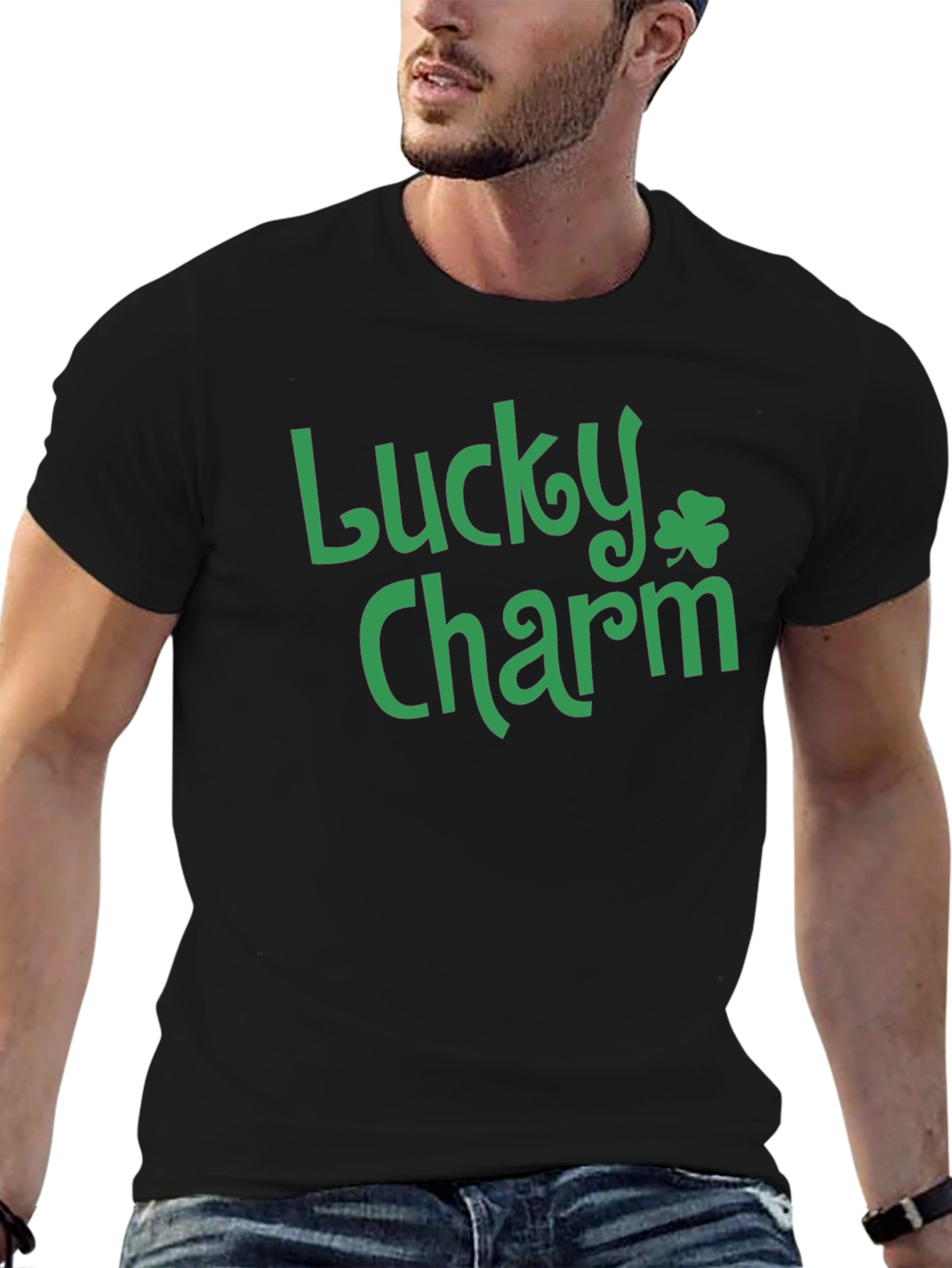 Lucky Charm St. Patricks Day Graphic Tee