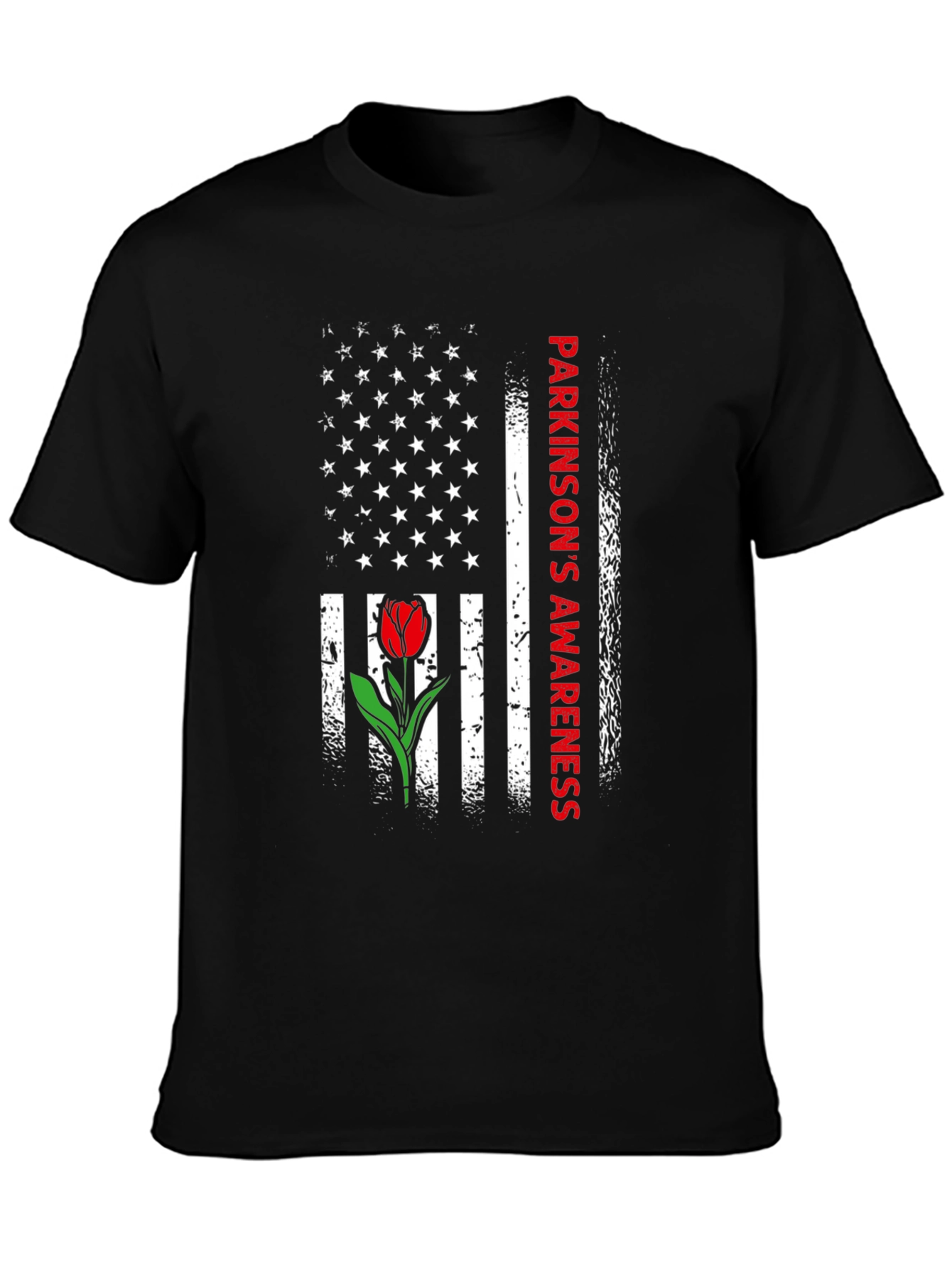 Parkinsons Awareness Flag T-Shirt