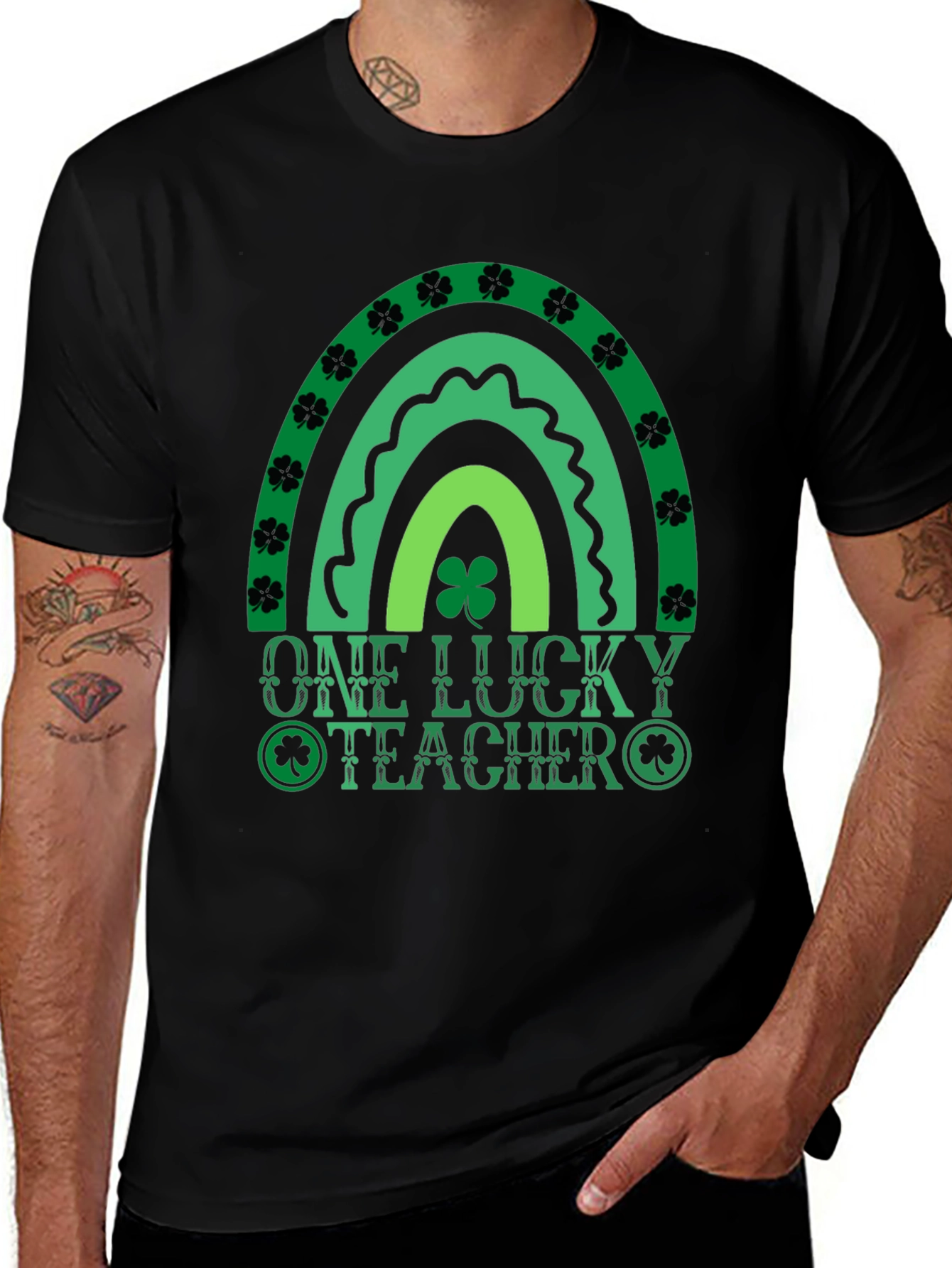 Lucky Teacher St. Patricks Day T-Shirt