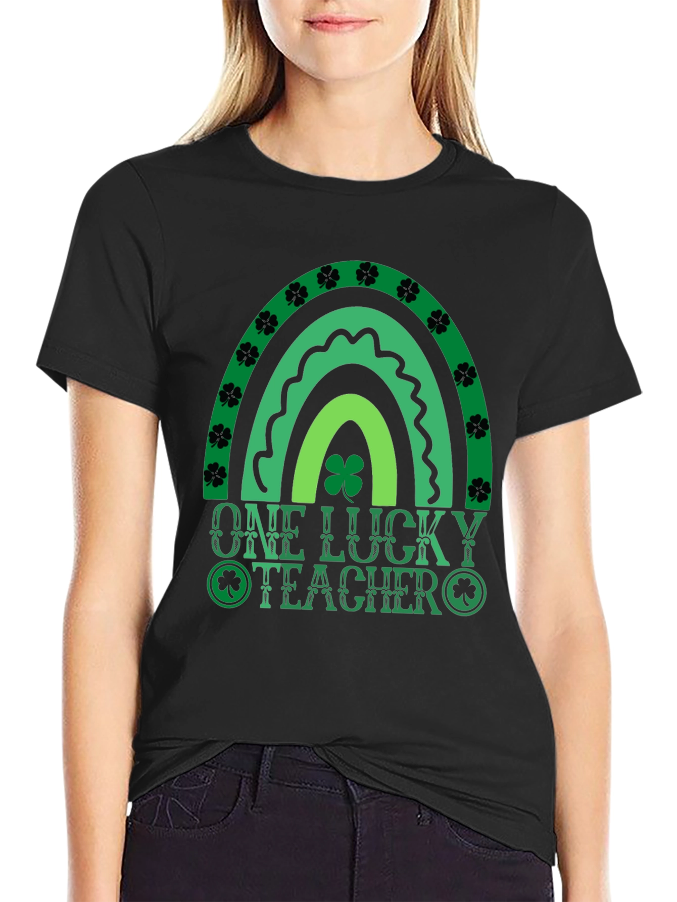 Lucky Teacher St. Patricks Day T-Shirt