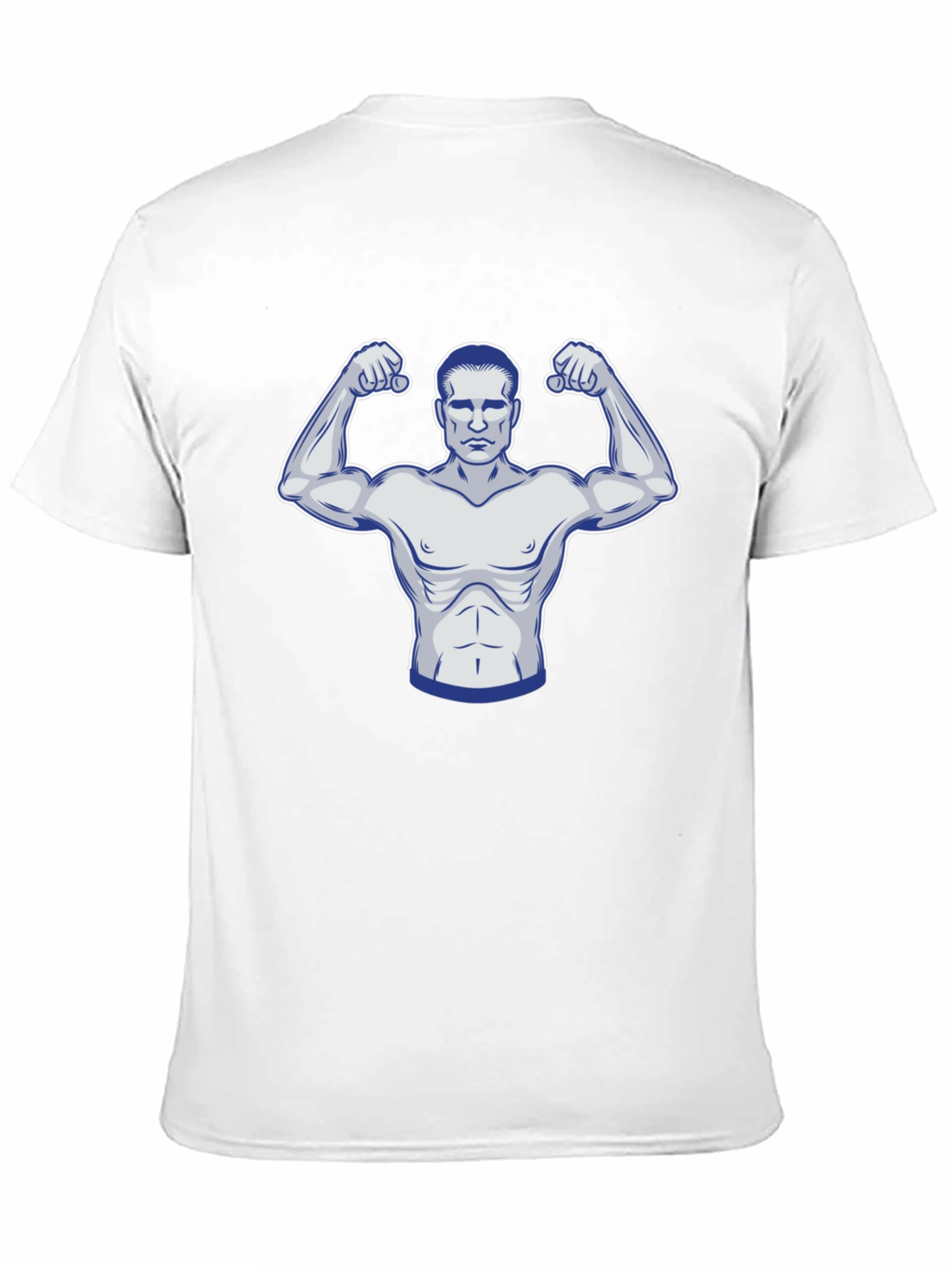Muscle Man Graphic Tee - Black T-Shirt