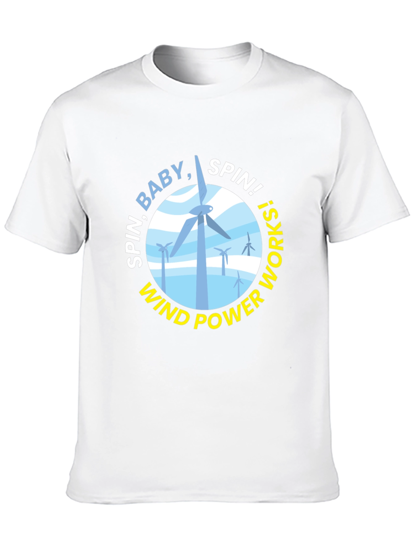 Spin Baby Spin! Wind Power T-Shirt