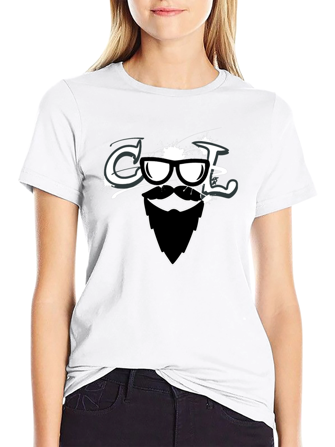 Cool Dude Graphic Tee - Beard & Sunglasses