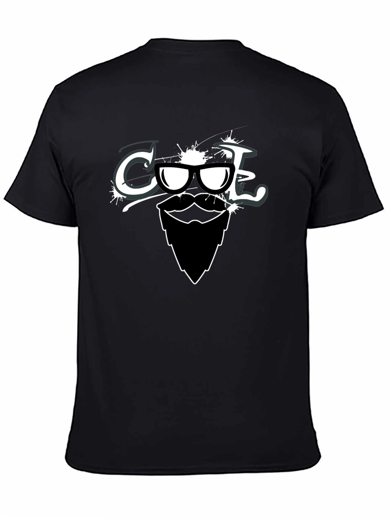 Cool Dude Graphic Tee - Beard & Sunglasses