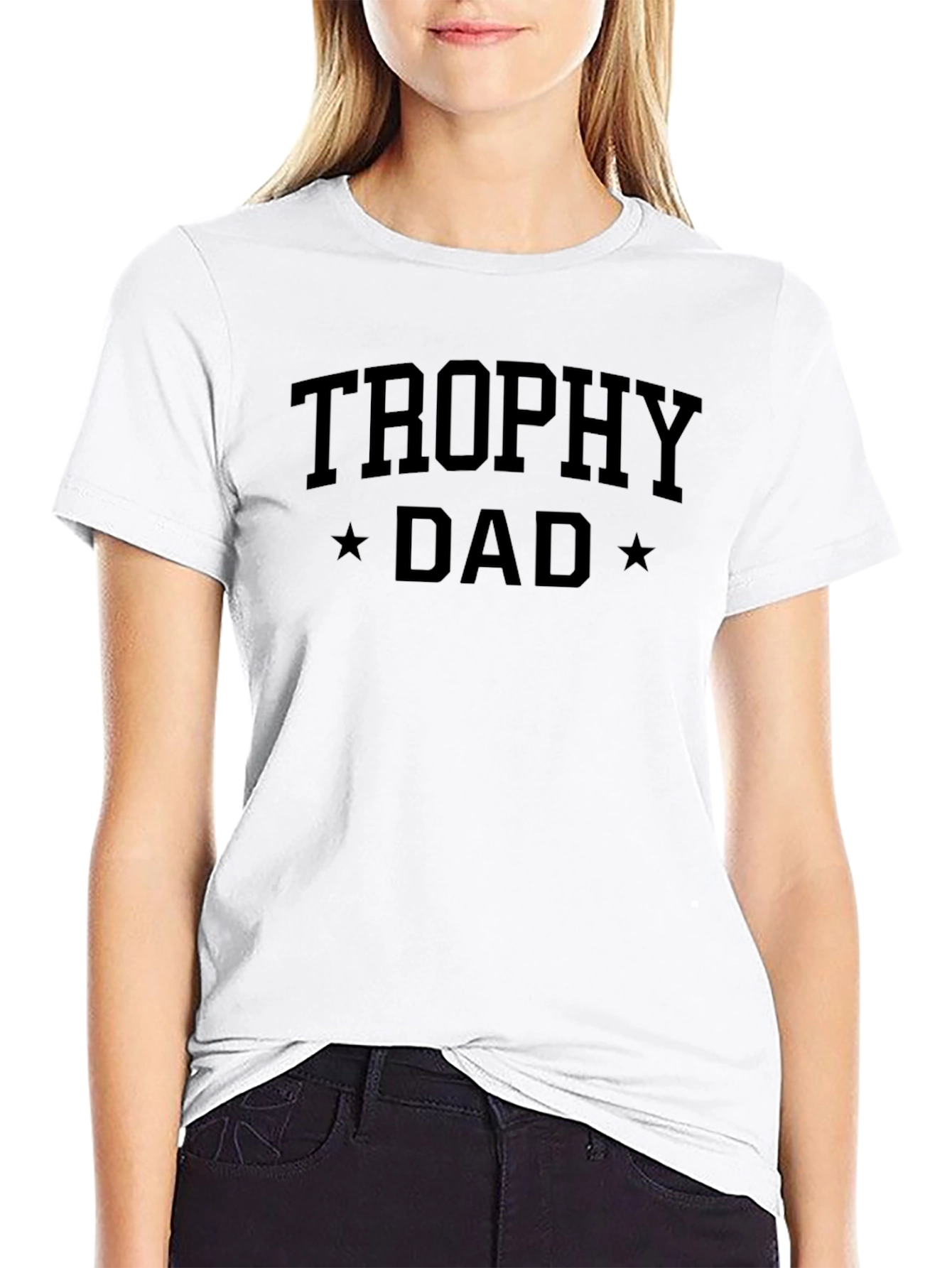 Trophy Dad Graphic T-Shirt - Mens Crew Neck Tee