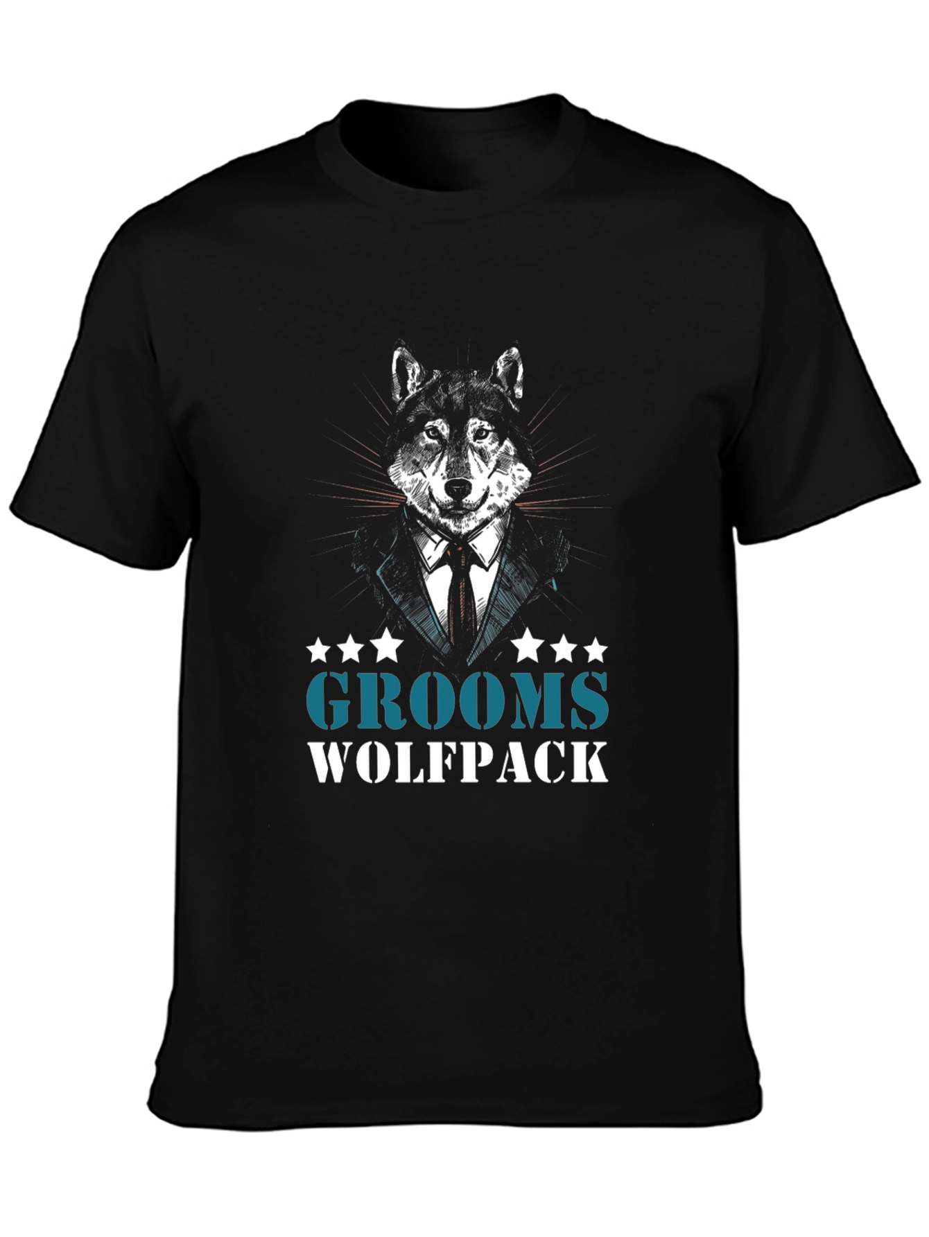 Grooms Wolfpack T-Shirt