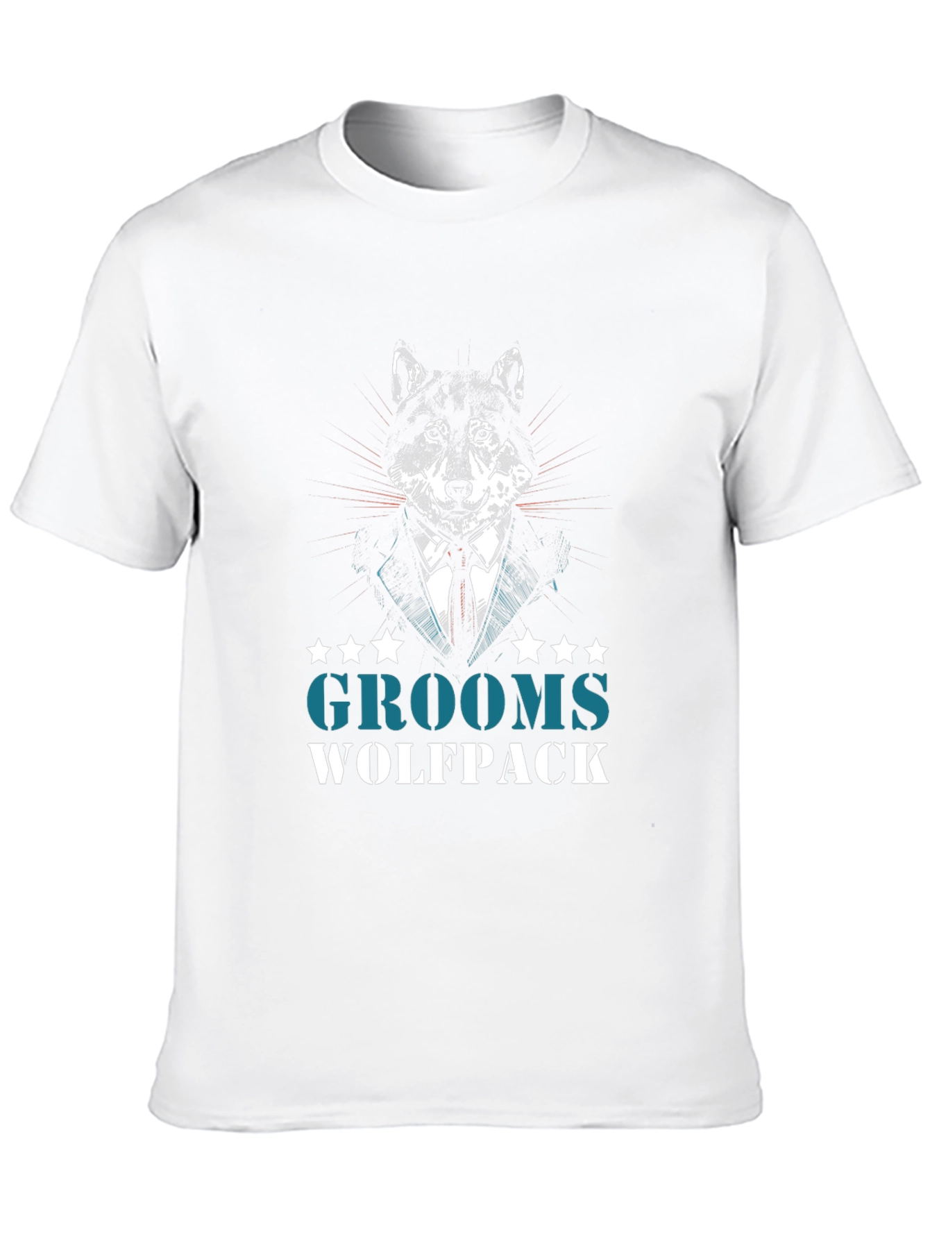Grooms Wolfpack T-Shirt