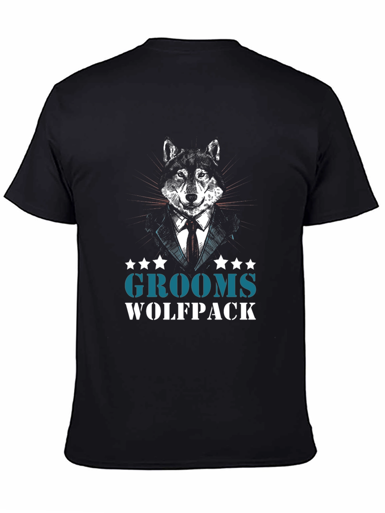 Grooms Wolfpack T-Shirt