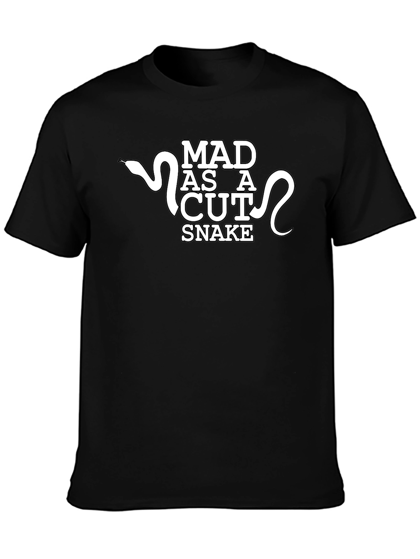 Mad as a Cut Snake Graphic T-Shirt