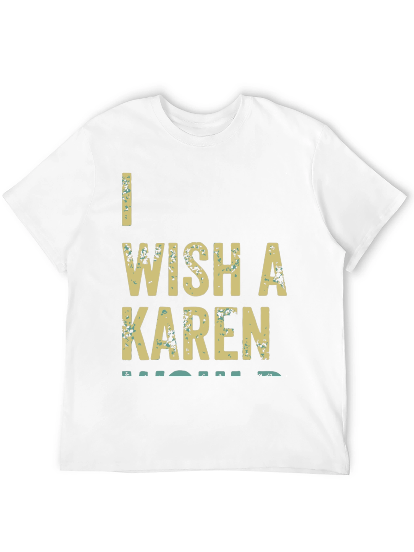 I Wish A Karen Would Graphic T-Shirt