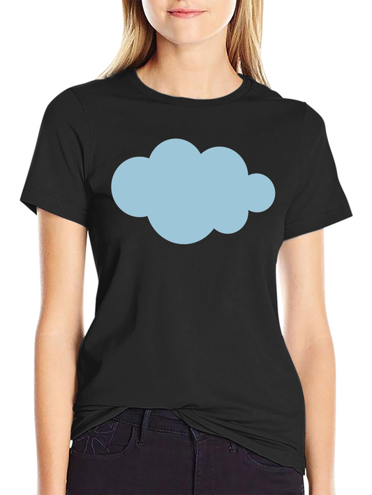 Cloud Graphic Black T-Shirt