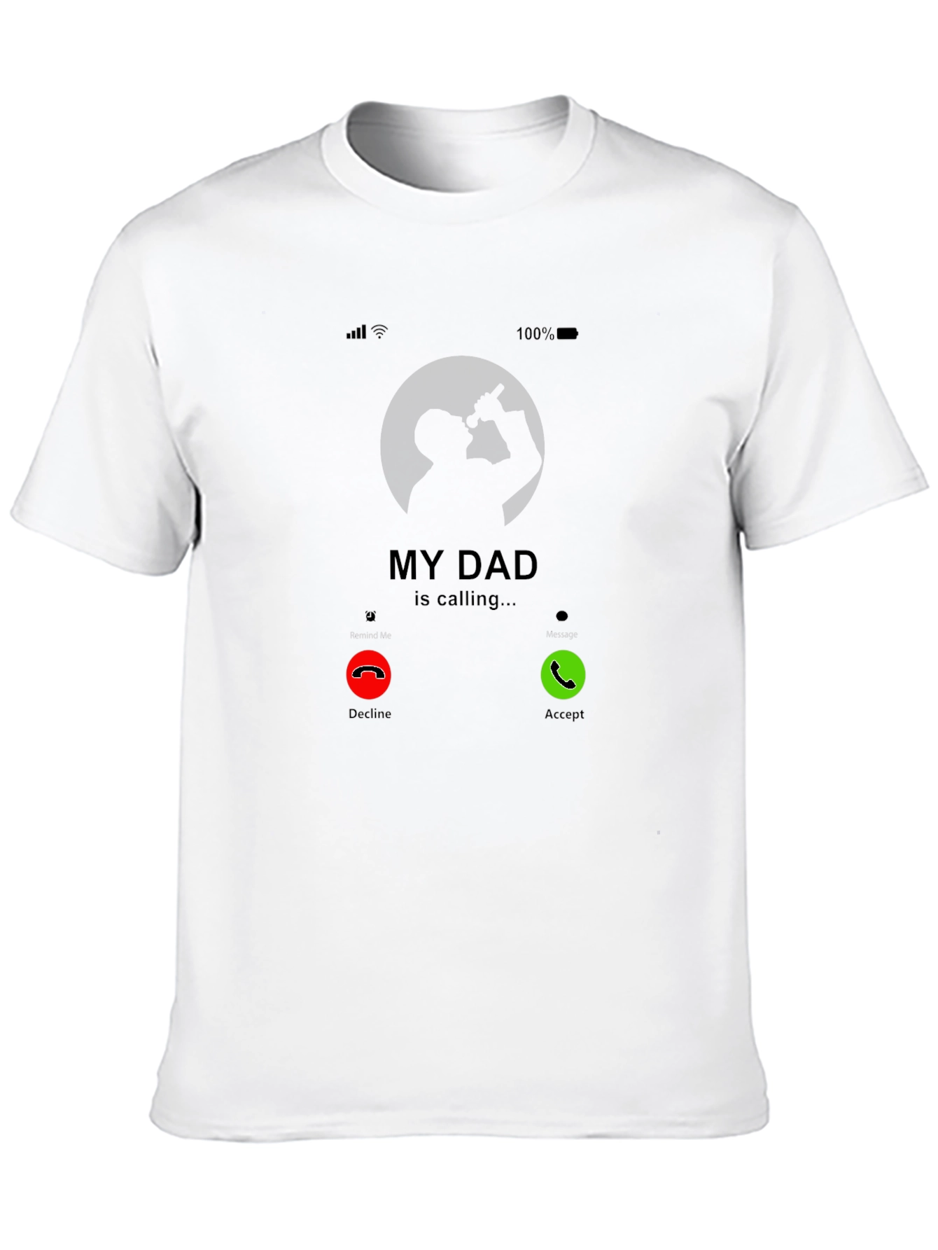 My Dad Is Calling Graphic Tee
