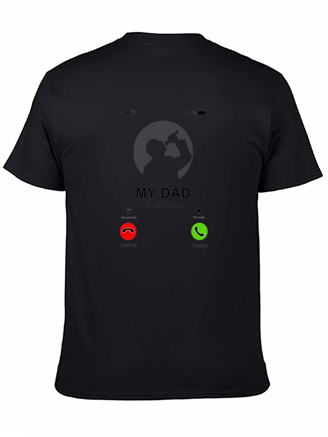 My Dad Is Calling Graphic Tee
