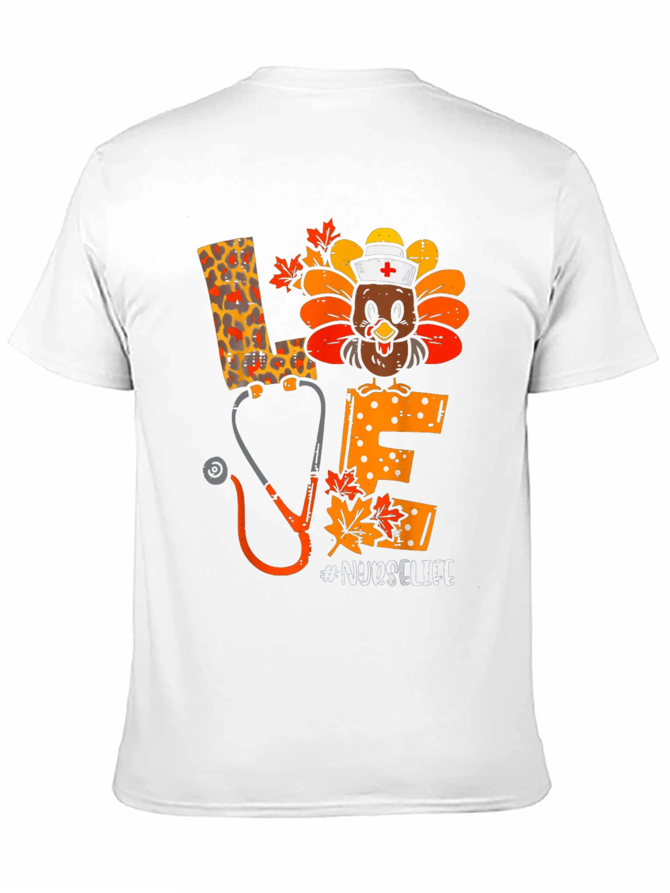 Nurse Life Turkey Love T-Shirt
