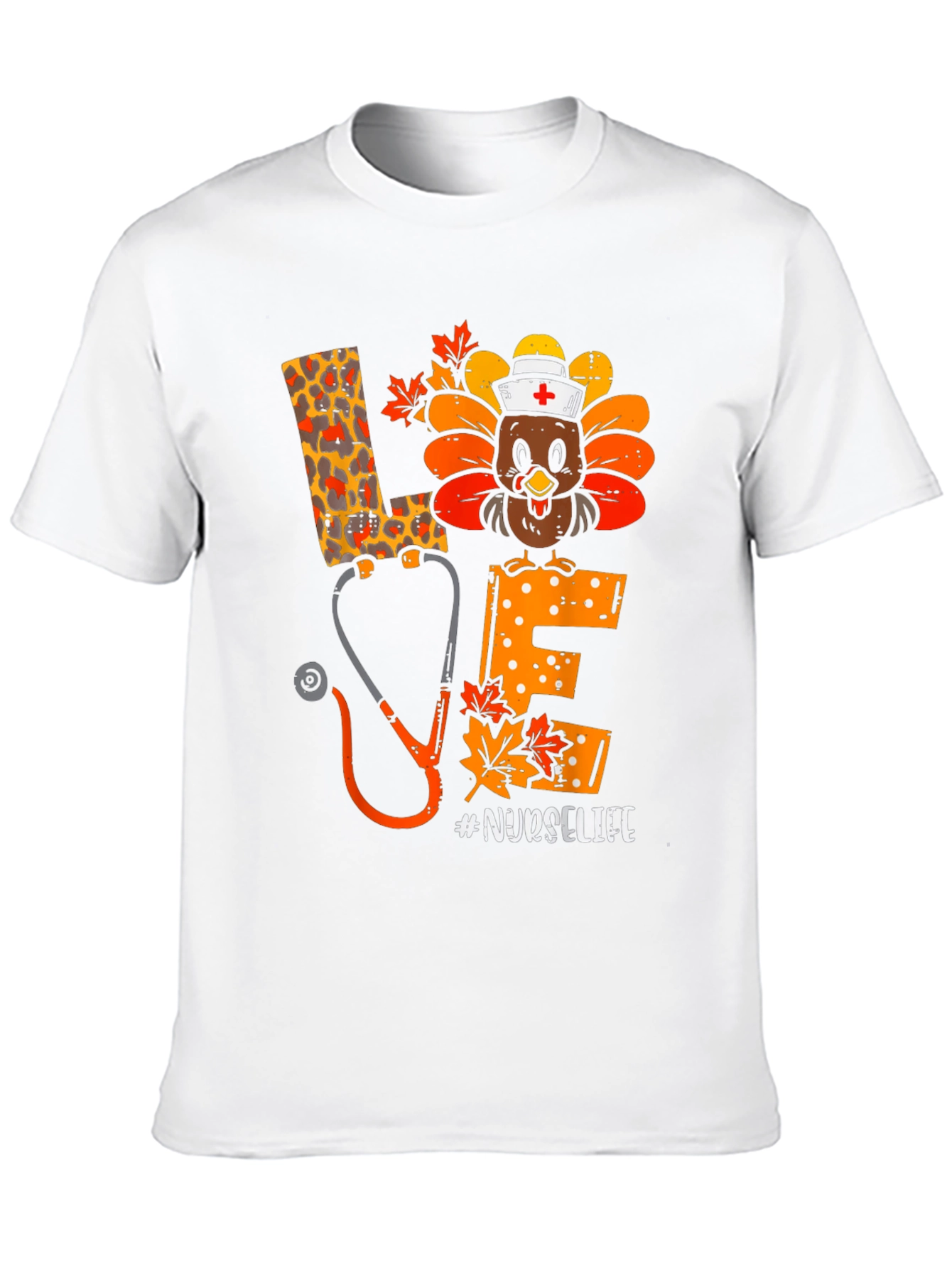 Nurse Life Turkey Love T-Shirt
