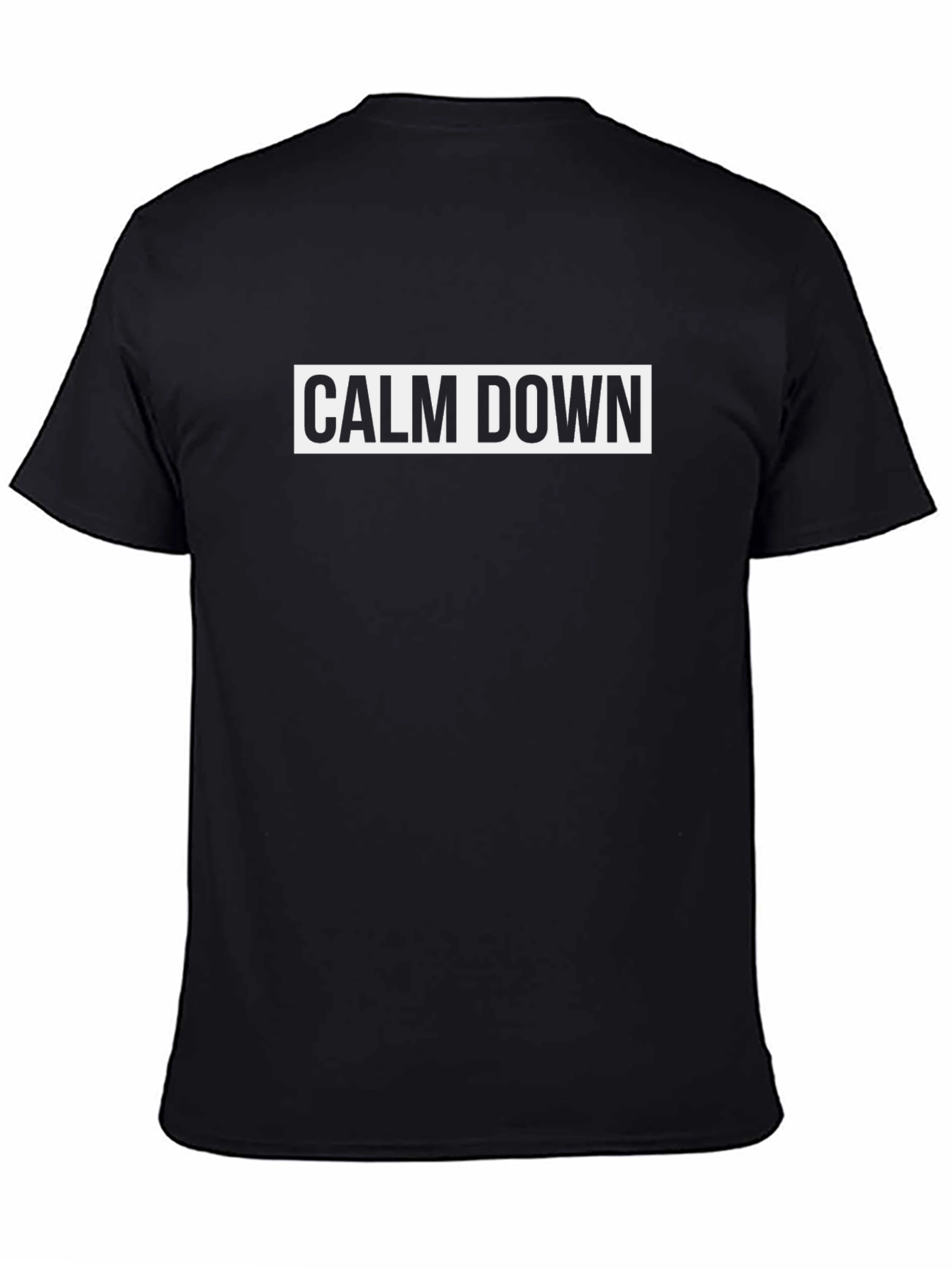 Calm Down Graphic Tee - Relaxed Fit T-Shirt