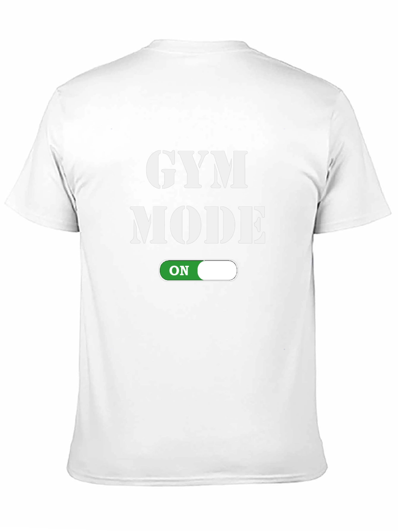 Gym Mode On Black Graphic T-Shirt