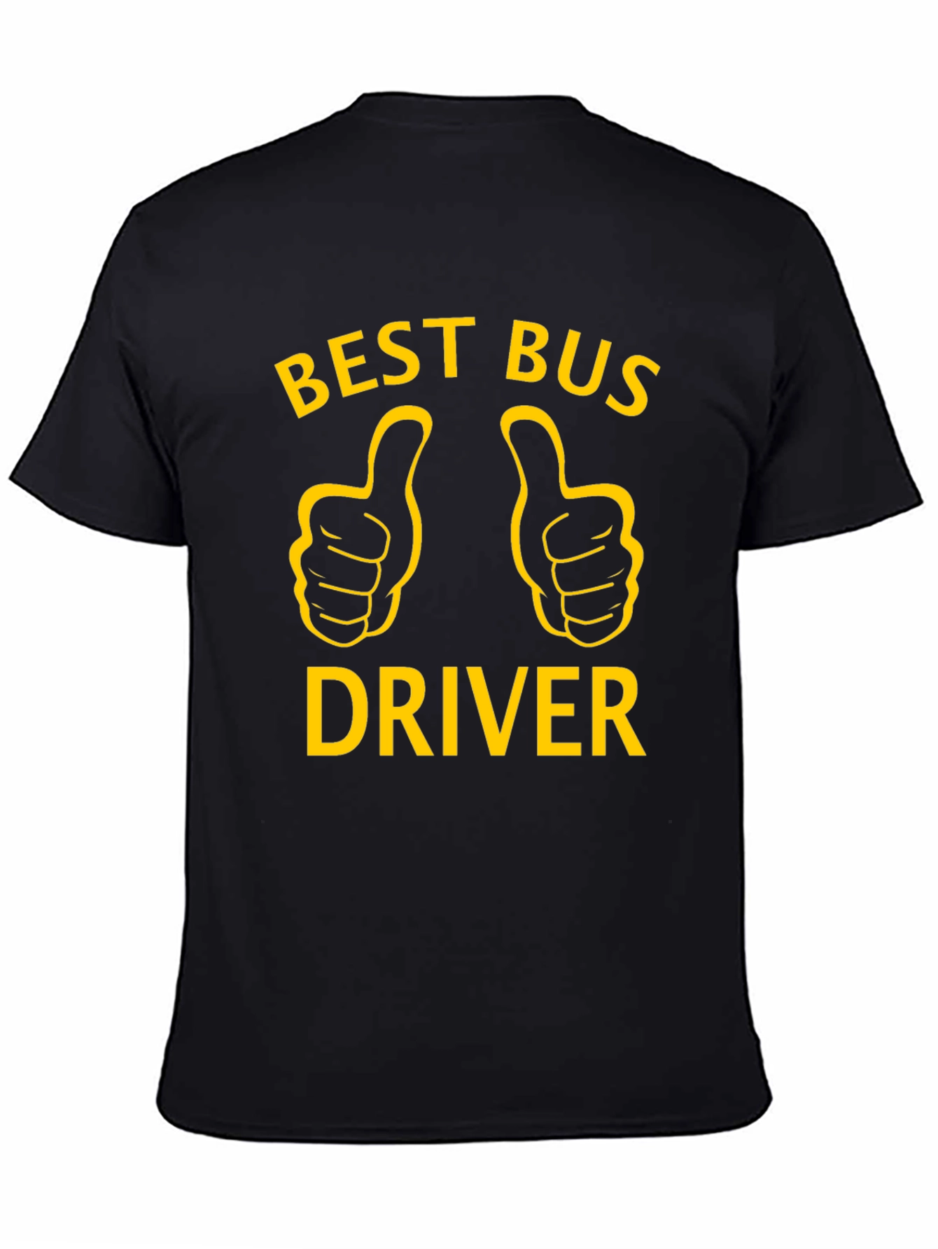 Best Bus Driver T-Shirt - Thumbs Up Graphic Tee