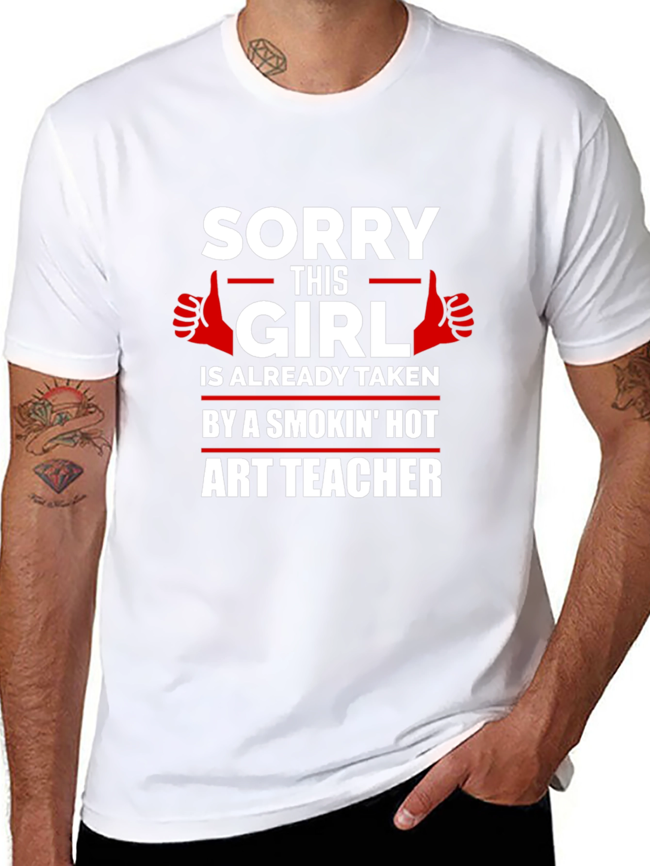 Sorry This Girl Is Taken Art Teacher T-Shirt