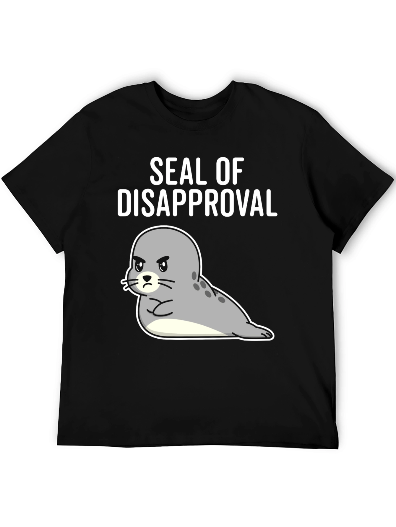 Seal of Disapproval Graphic Tee - Funny Novelty Shirt