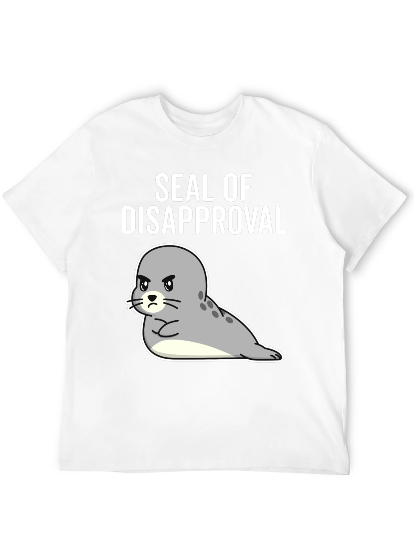 Seal of Disapproval Graphic Tee - Funny Novelty Shirt