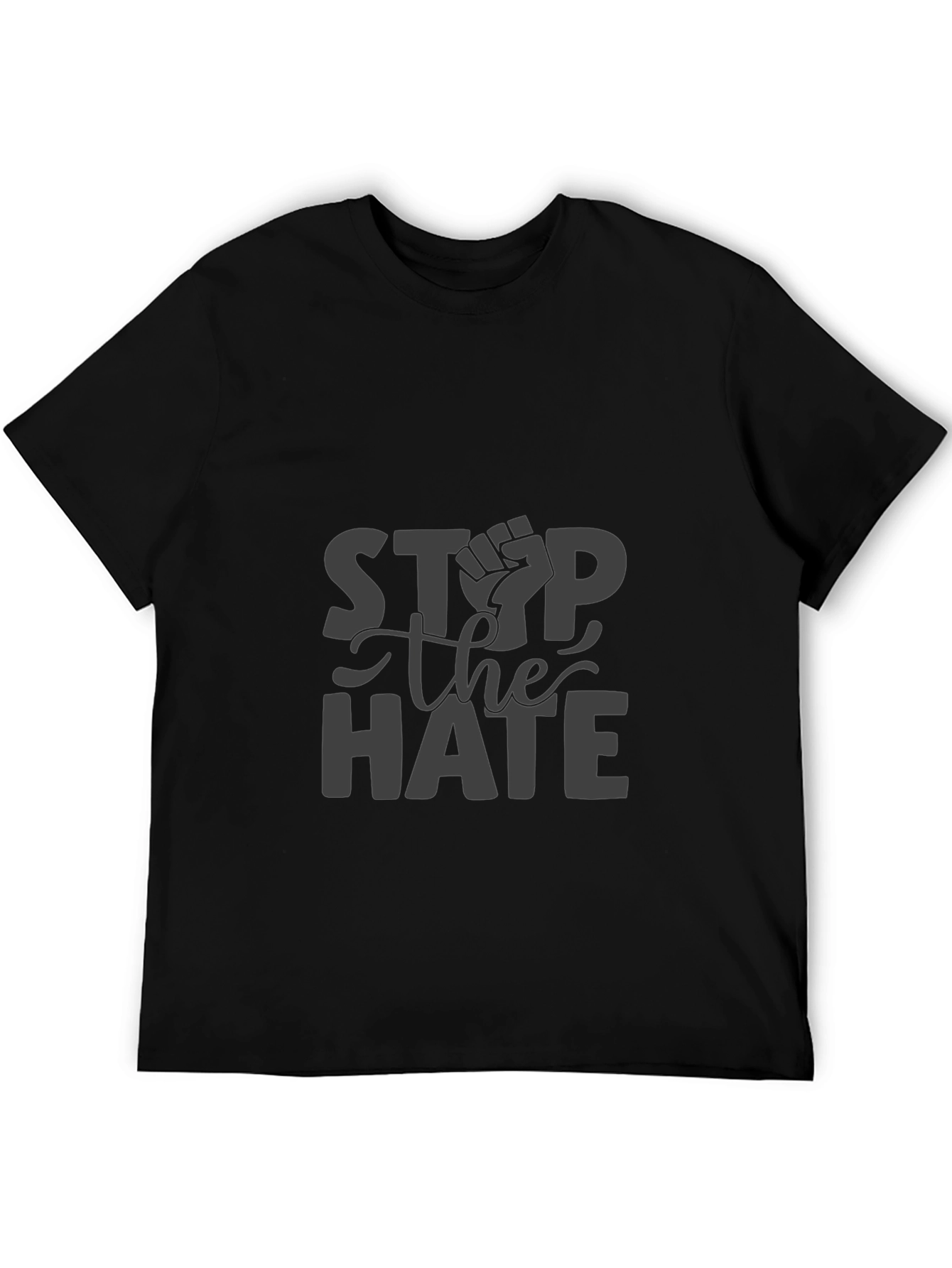 Stop the Hate Graphic Tee - Black