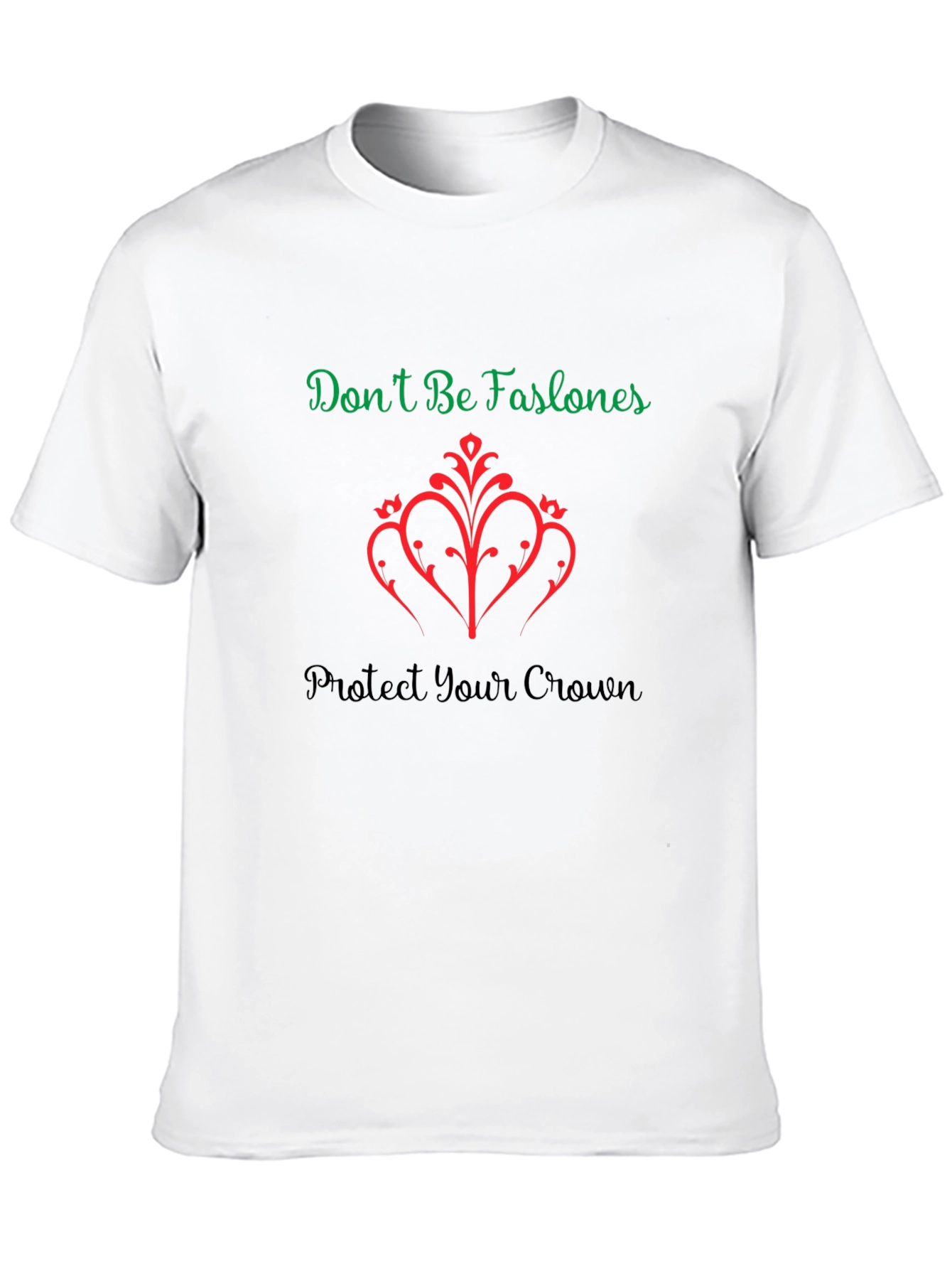 Protect Your Crown Black T-Shirt