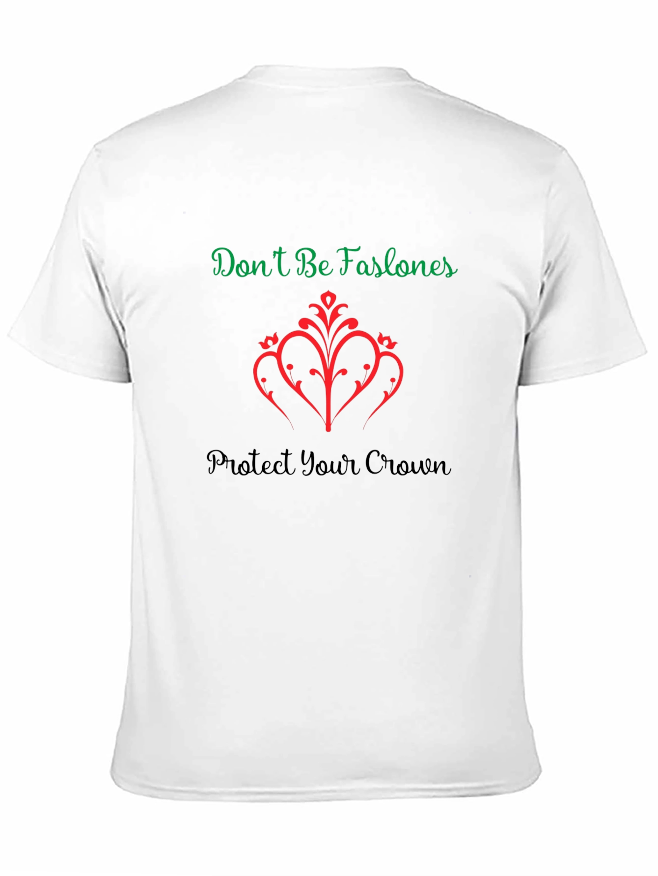 Protect Your Crown Black T-Shirt
