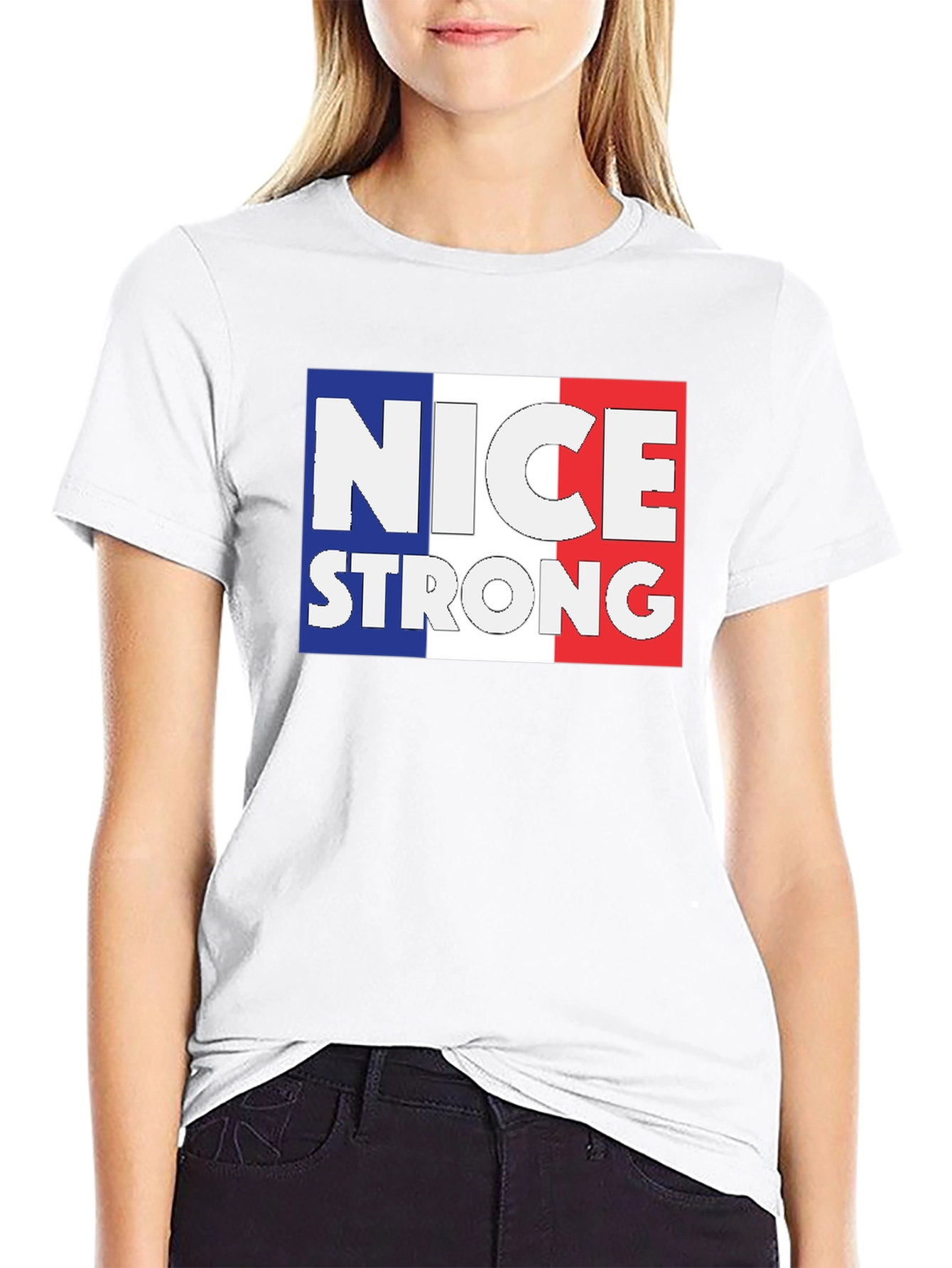 Nice Strong French Flag T-Shirt