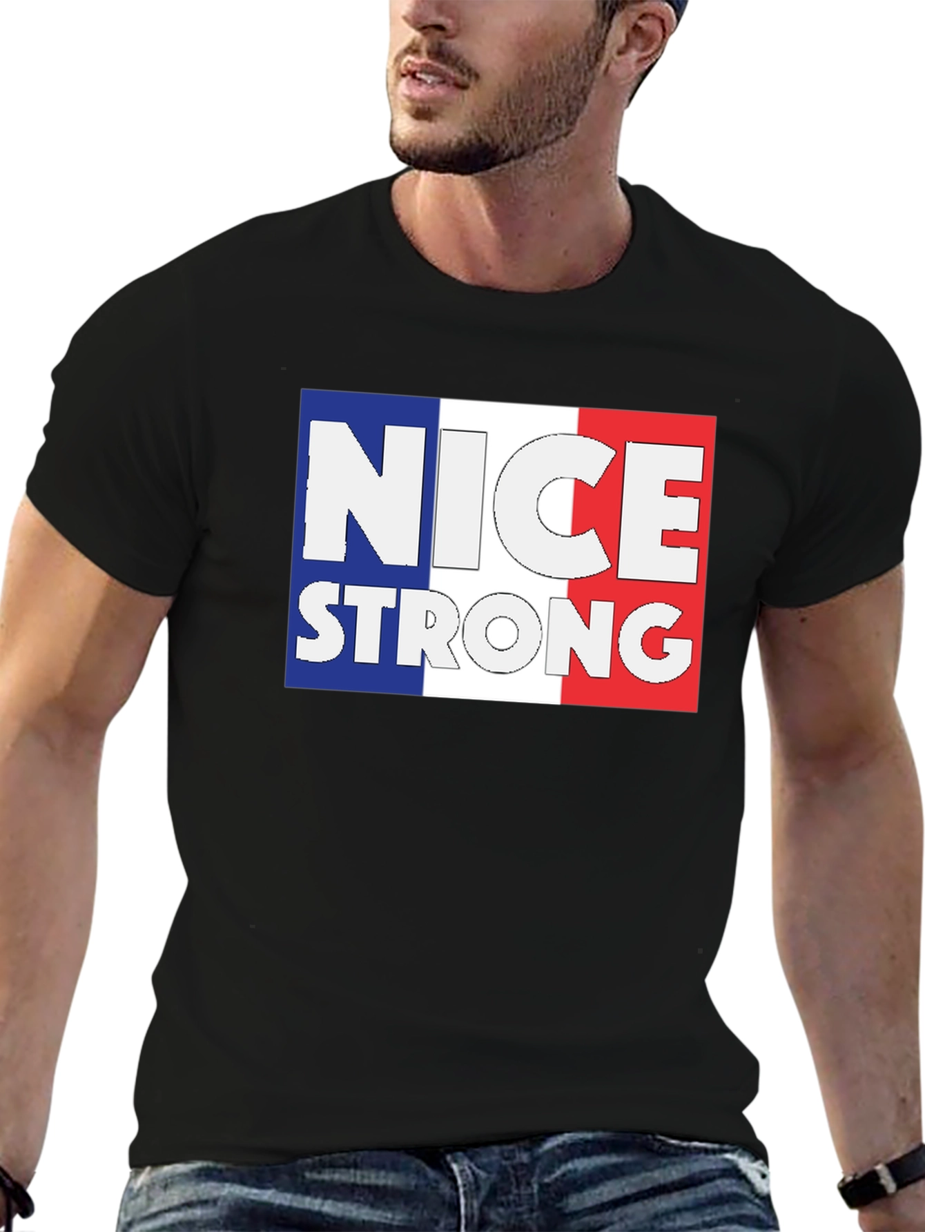 Nice Strong French Flag T-Shirt