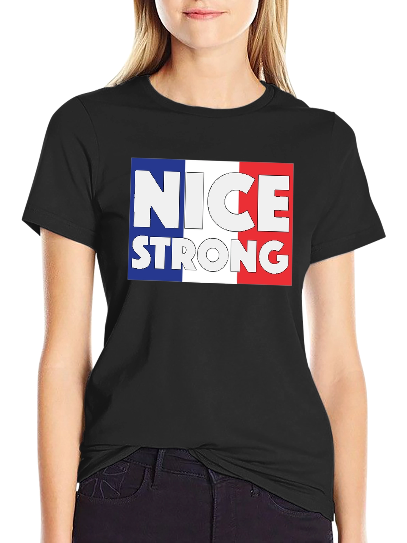 Nice Strong French Flag T-Shirt