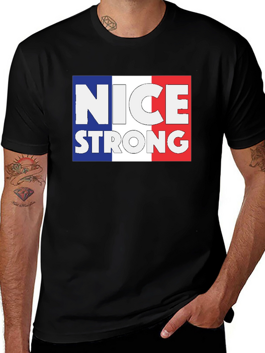 Nice Strong French Flag T-Shirt