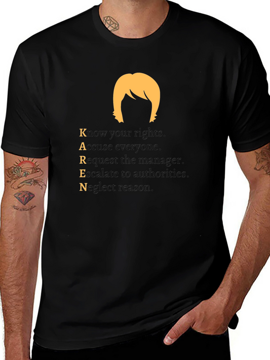 Funny Karen T-Shirt - Know Your Rights!