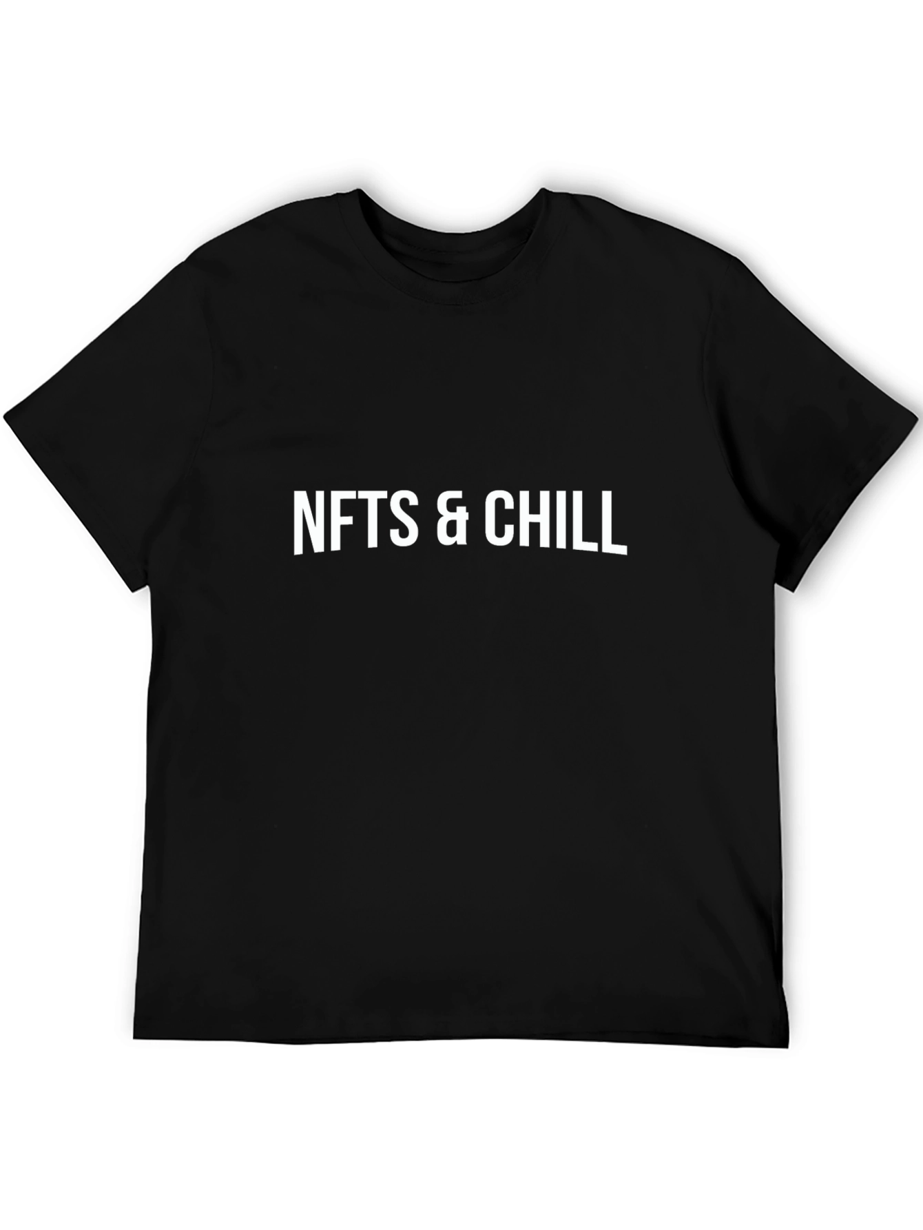 NFTs & Chill Graphic Tee - Black