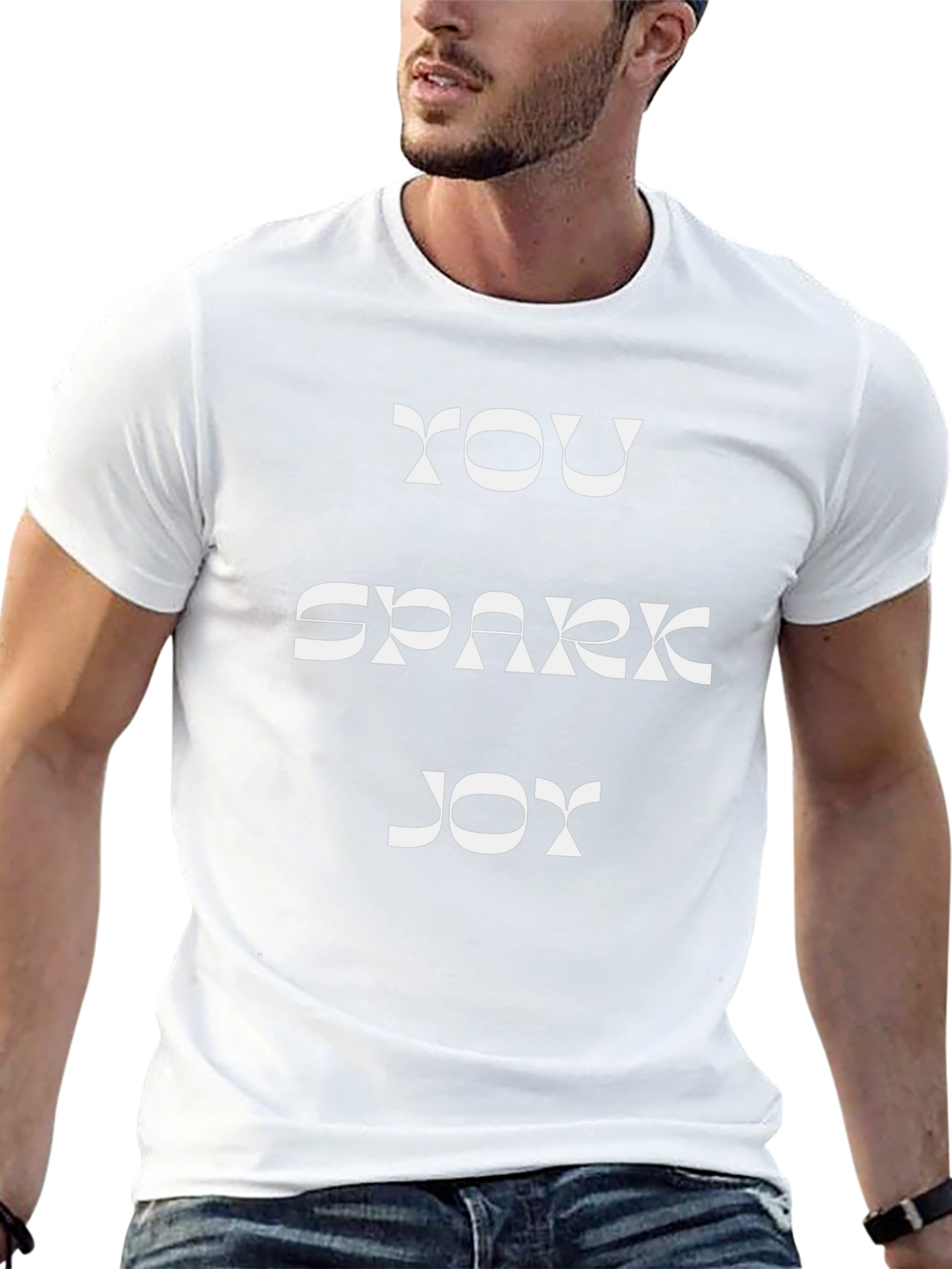 You Spark Joy Graphic T-Shirt - Black