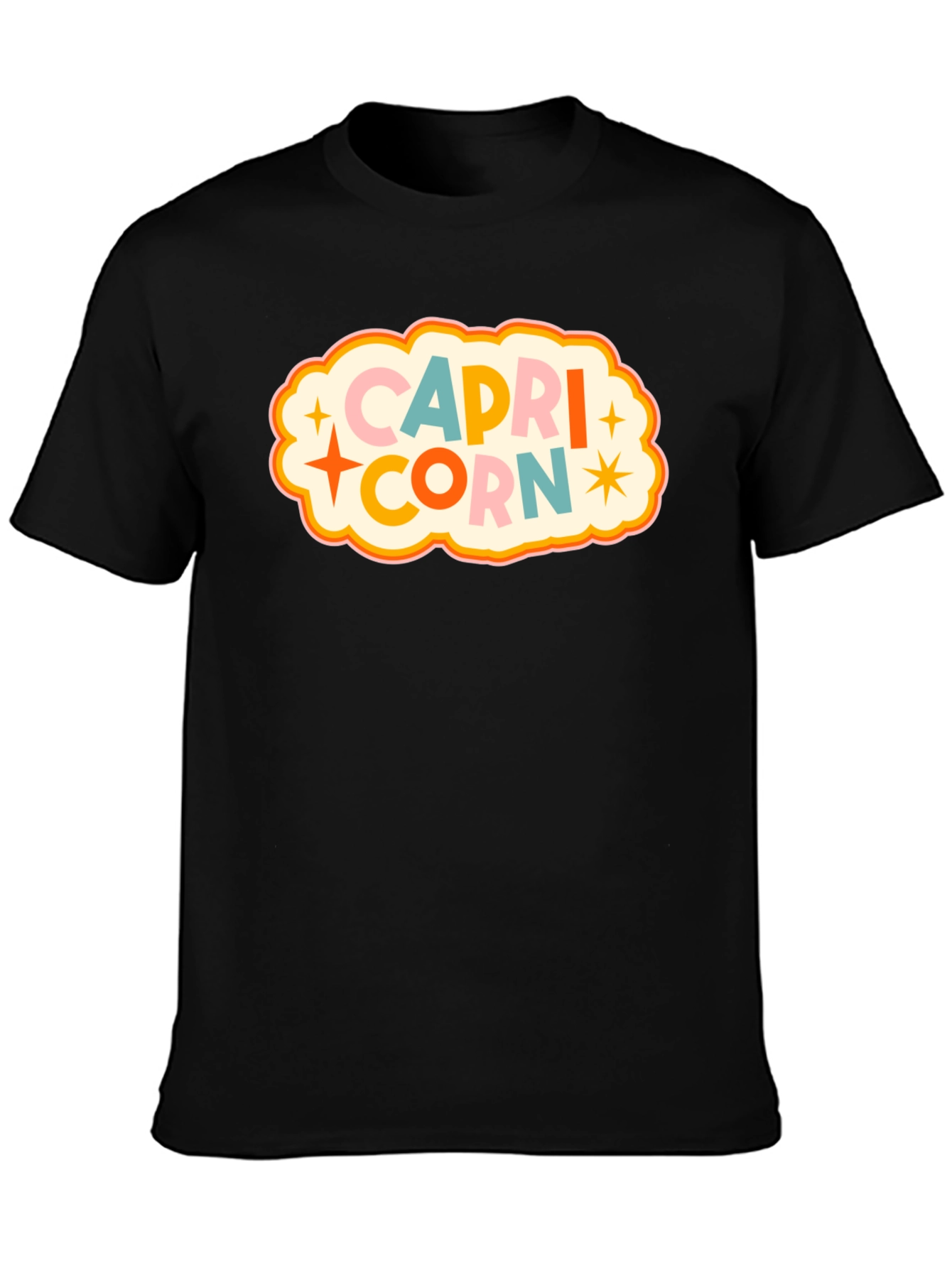 Capricorn Zodiac Graphic T-Shirt