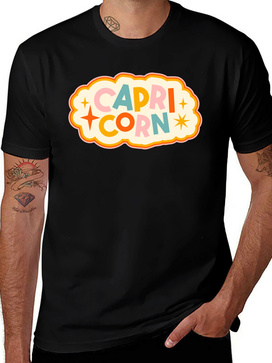 Capricorn Zodiac Graphic T-Shirt