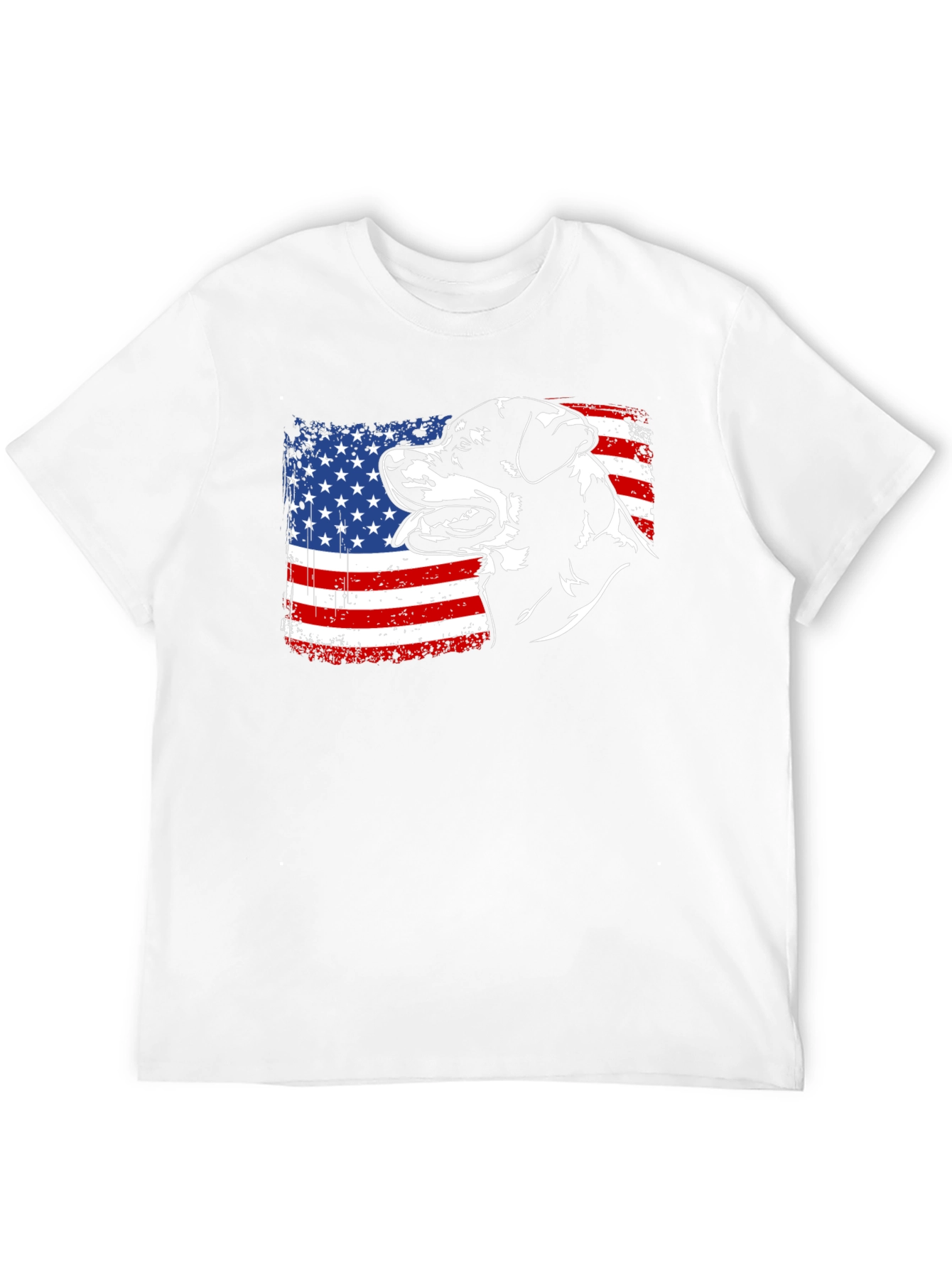 American Rottweiler T-Shirt - Patriotic Dog Tee