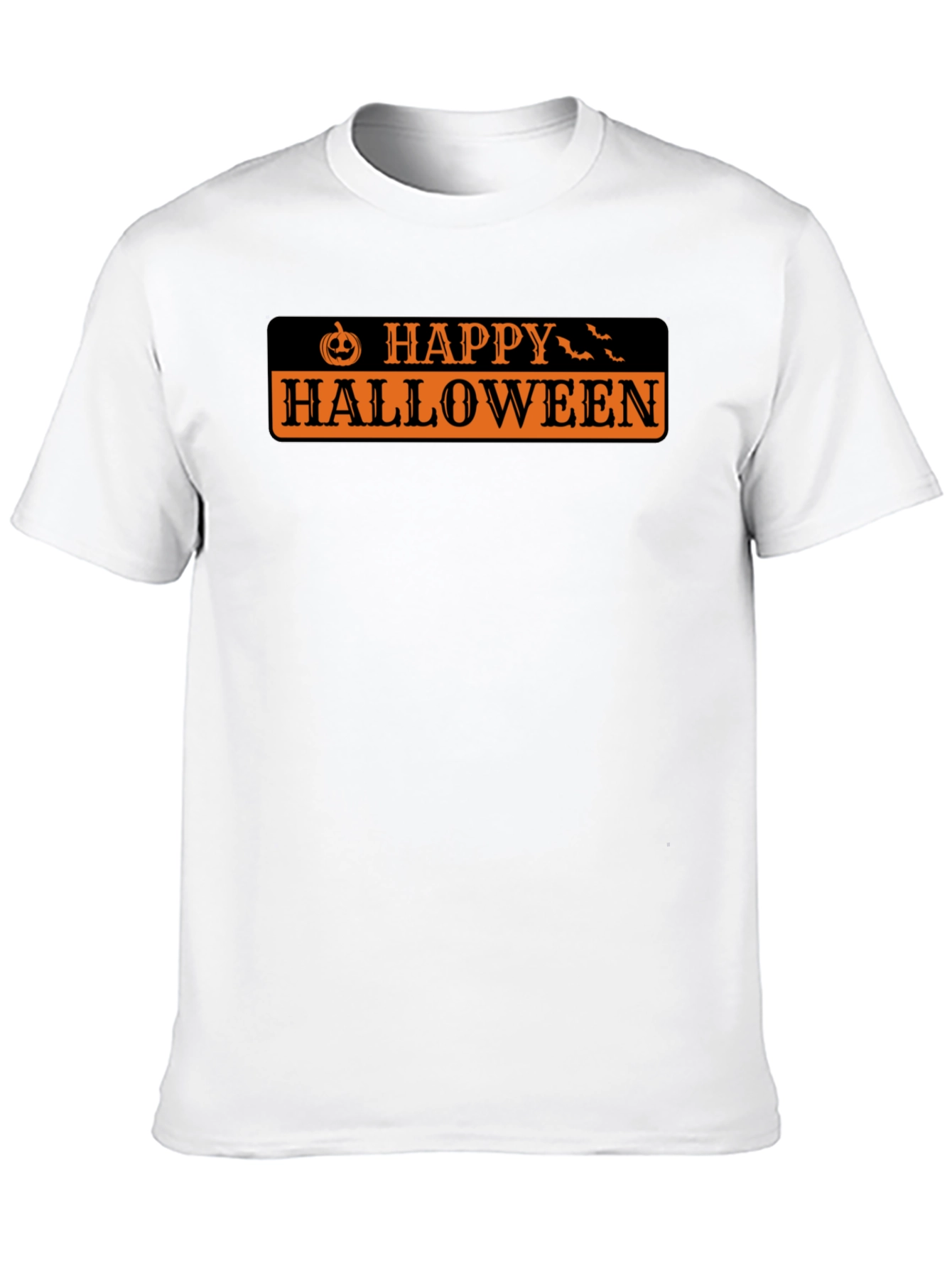Happy Halloween Black T-Shirt