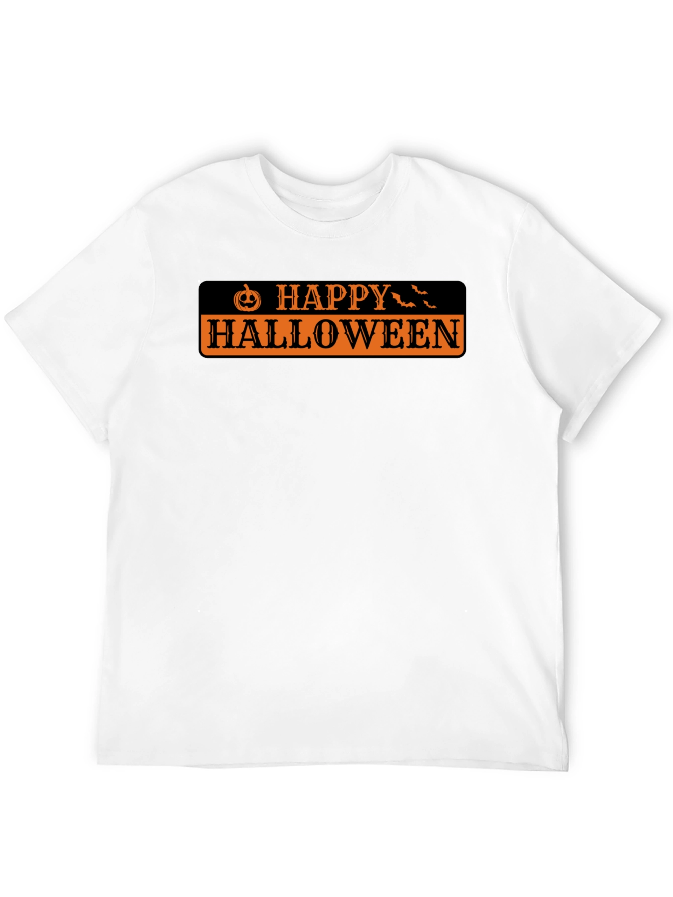 Happy Halloween Black T-Shirt