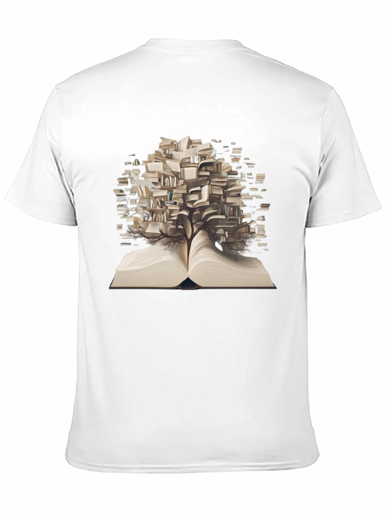 Book Tree Graphic Tee - Read and Grow