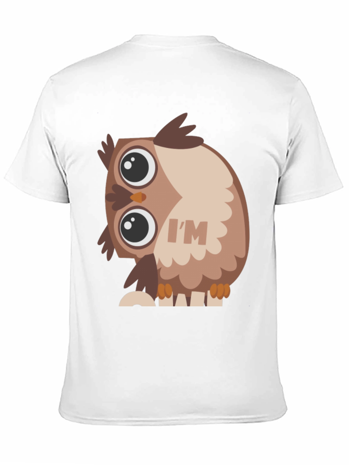 Owl Graphic Black T-Shirt - Unique Design