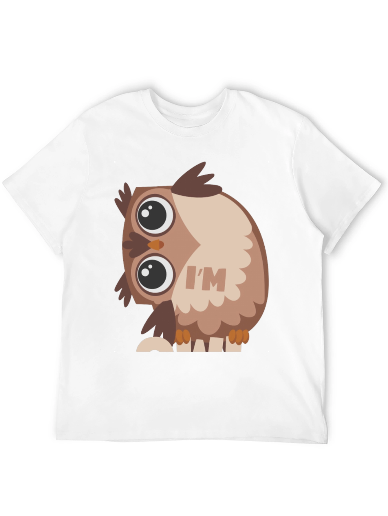Owl Graphic Black T-Shirt - Unique Design